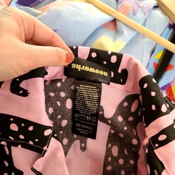 Nooworks Coveralls Pink Long Cat - Picture 3 of 6